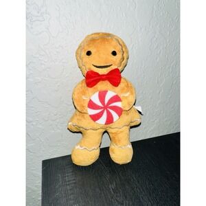Weighted Gingerbread Plush Decor Christmas holiday decor